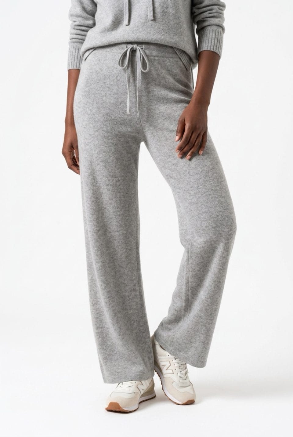 Pantalone Palazzo In Puro Cashmere F12